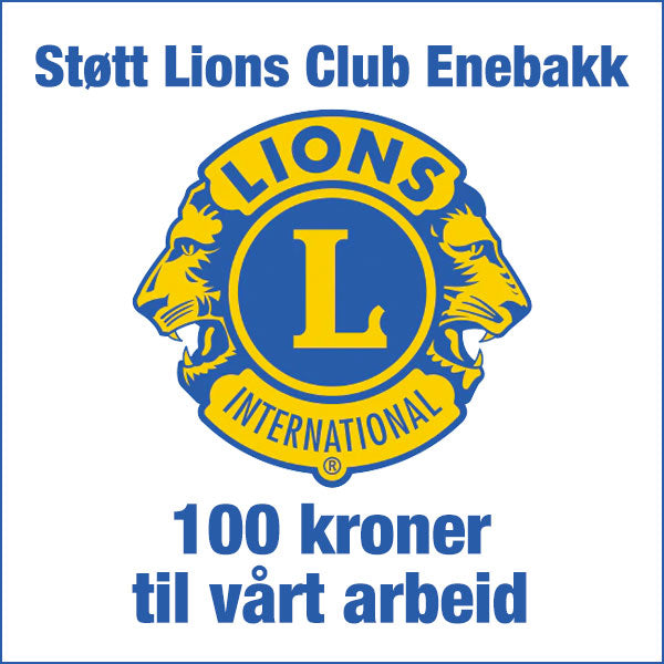 Støttebeløp 100kr